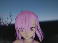 MMD SFW Pink Misaka - Donut Hole 1085