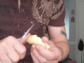 Making a ginger plug and chopped ginger ice cubes for self figging!