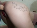 Mexican whore fucking doggy style! Dildo+anal plug, bitch moans.