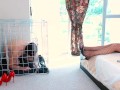 Caged Shoe bitch - Femdom Foot slave Training T&D - Young Goddess Kim