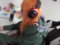 Persona 5 Futaba Sakura Deepthroat Blowjob + Creampie Cosplay