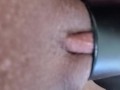 Milf vacuums big pierced clit