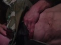 veiny wet abs and big hairy clit