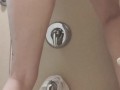 Fingering my ass and pissing in hotel bathroom