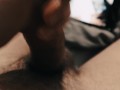 Guy masturbating watching porn POV