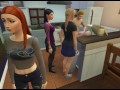 Girl offended and waiting in line for sex with a guy | Porno Game 3d