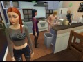 Girl offended and waiting in line for sex with a guy | Porno Game 3d