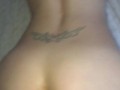 Dangly Earrings, Amazing Body & Tits - Passionate Fuck Ends with Cum on Ass