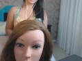 SFW [ASMR] Escovando os Cabelos | Brushing Hair | mexendo no cabelo |