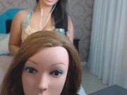 SFW [ASMR] Escovando os Cabelos | Brushing Hair | mexendo no cabelo |