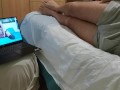 Cumming (Almost) Hands Free Watching A Masturbation Video from TeenyGinger