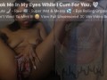 Sexy Ebony Teen Cums