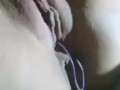 Cunt spanking pussy daddy obedient with Ben Wa Kegel Balls