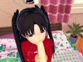 Fate/stay night Sex with Rin Tohsaka (3D HENTAI)