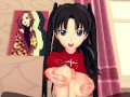 Fate/stay night Sex with Rin Tohsaka (3D HENTAI)