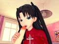 Fate/stay night Sex with Rin Tohsaka (3D HENTAI)