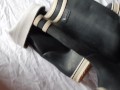 Cum on girlfriend rubberboots
