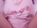 Teasing my asian teen tits and fingering my hairy pussy for daddy