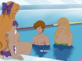 Milftoon Drama - ep.1 - ASS FUCK IN THE POOL