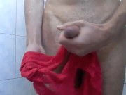 Huge Cumshot on Panties