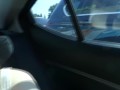 Tight wet pussy close up, public masturbation in a car in a parking lot