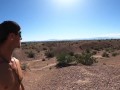 Hot Sex in the Hot Las Vegas Desert in Public