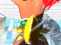 Second Life - Bowsette Shower Play