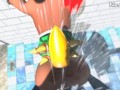 Second Life - Bowsette Shower Play