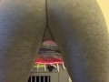 Trying out grey leggings