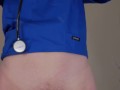 ENF Doctor Pantsed in front of Patient