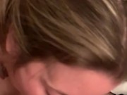 Marie Jah Wanna: Deepthroat blowjob in pigtails.