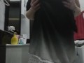 Mommy in bath playing with boobs and pussy Hot big mom