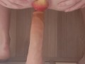 Apple Insertion in Anus + 18 times anal gape view for you in only 5 min