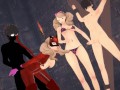 Ann Takamaki in Trouble Persona 5 3D hentai