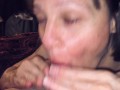 POV Mature cougar love’s sucking & swallowing every drop