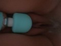 Creamy BBC and vibe masturbation