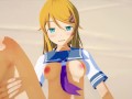 Kirino Kosaka kyan' t be so kyūto 3 D hentai 2/ 4