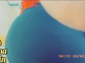 Spreading my ass cheeks at work for daddy slow motion