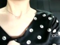 I play with pussy Uber until the driver sees, public masturbation close up