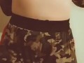 thick white girl twerking 