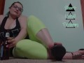 Toe Tapping While Drinking