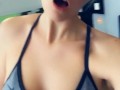18 babe masturbates in the gym
