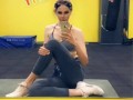 18 babe masturbates in the gym