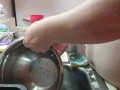 A man doing the dishes!!!   PT. 1
