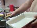 A man doing the dishes!!!   PT. 1