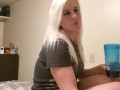 Hot Milf seducing step son for hot joi blow job
