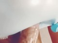 cumload homemade toys amature in lockdown