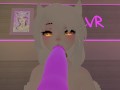 hot Virtual Angel has fun with her new toys (loud moaning and pov) in vrchat