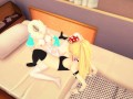 (3D Hentai)(Lesbian) Bowsette x Rosalina