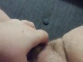 Stuffing my pussy with a lemon